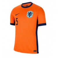 Niederlande Nathan Ake #5 Fußballbekleidung Heimtrikot EM 2024 Kurzarm